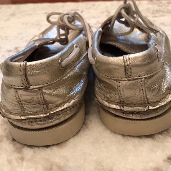 🌼 Sperry 🌼 gold top-siders - Picture 6 of 6
